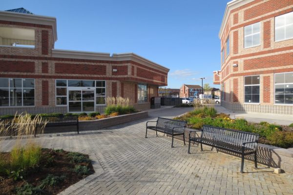 Brisdale plaza benches earn project by Reinders and Rieder
