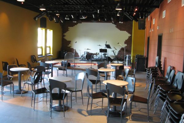 Calvary Church music room Pray project by Reinders and Rieder