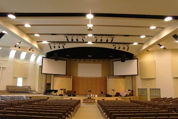 Vaughan Community Church stage Pray project by Reinders and Rieder