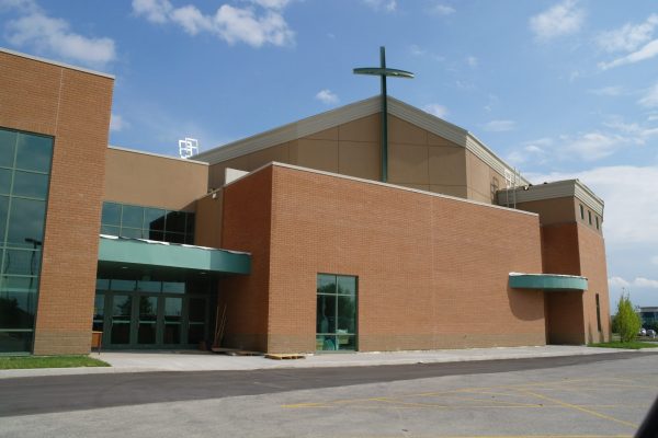 Vaughan Community Church exterior Pray project by Reinders and Rieder