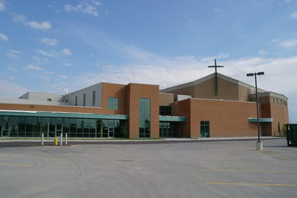 Vaughan Community Church parking lot Pray project by Reinders and Rieder